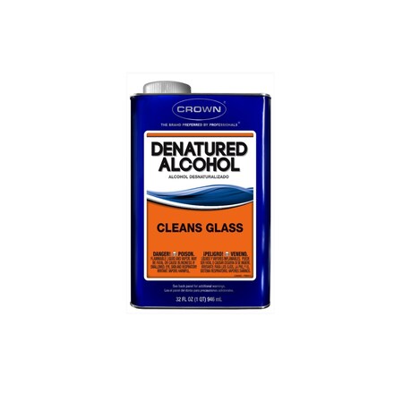 Crown Crown Denatured Alcohol Solvent 1 qt CR.DA.M.64